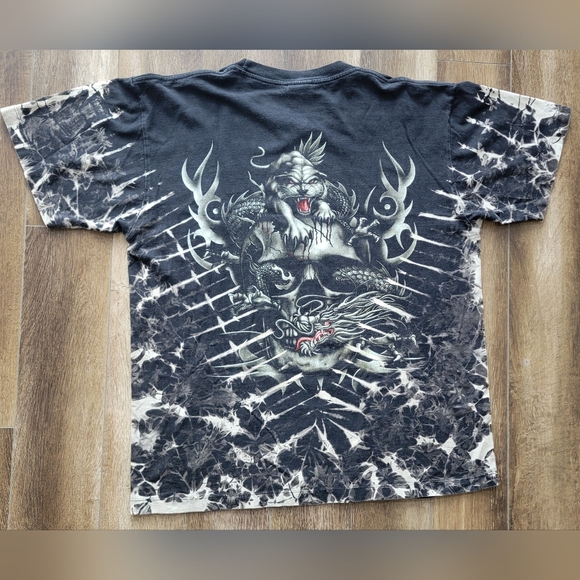 Studded dragon panther shirt - Picture 2 of 3